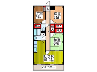 ア－バンコートの物件間取画像